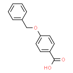 ChemSpider 2D Image | 4-(Benzyloxy)benzoic acid | C14H12O3