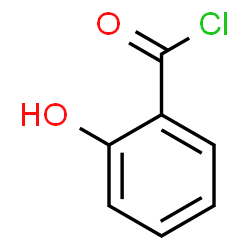 ChemSpider 2D Image | salicyloyl chloride | C7H5ClO2