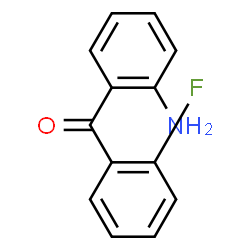 ChemSpider 2D Image | 2-(2-FLUOROBENZOYL)ANILINE | C13H10FNO