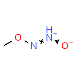 ChemSpider 2D Image | (E)-(Methoxyimino)azane oxide | CH4N2O2