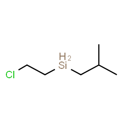 ChemSpider 2D Image | (2-Chloroethyl)(isobutyl)silane | C6H15ClSi