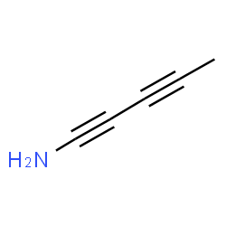 ChemSpider 2D Image | 1,3-Pentadiyn-1-amine | C5H5N
