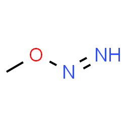 ChemSpider 2D Image | Methoxydiazene | CH4N2O