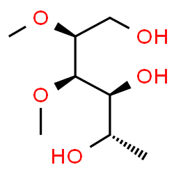 ChemSpider 2D Image | 1-Deoxy-4,5-di-O-methyl-L-mannitol | C8H18O5