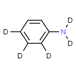 ChemSpider 2D Image | (2,3,4-~2~H_5_)Aniline | C6H2D5N