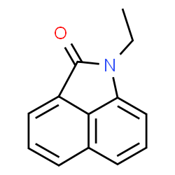 ChemSpider 2D Image | 1-ethyl-2-benzo[cd]indolone | C13H11NO