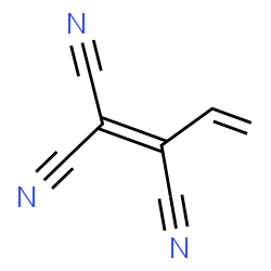 ChemSpider 2D Image | 1,3-Butadiene-1,1,2-tricarbonitrile | C7H3N3