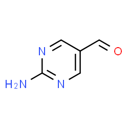 ChemSpider 2D Image | 2-Aminopyrimidin-5-carbaldehyd | C5H5N3O