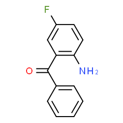 ChemSpider 2D Image | 2-Benzoyl-4-fluoroaniline | C13H10FNO