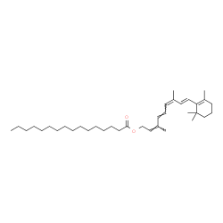ChemSpider 2D Image | (9cis,13cis)-O~15~-Palmitoylretinol | C36H60O2