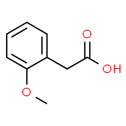 ChemSpider 2D Image | (2-Methoxyphenyl)acetic acid | C9H10O3