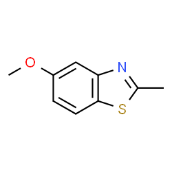 ChemSpider 2D Image | 5-Methoxy-2-methylbenzothiazole | C9H9NOS