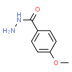 ChemSpider 2D Image | 4-METHOXYBENZHYDRAZIDE | C8H10N2O2