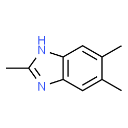 ChemSpider 2D Image | 2,5,6-TRIMETHYLBENZIMIDAZOLE | C10H12N2