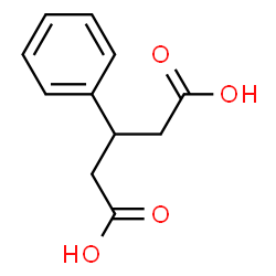 ChemSpider 2D Image | 3-Phenylglutaric acid | C11H12O4