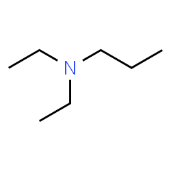 ChemSpider 2D Image | Diethylpropylamine | C7H17N