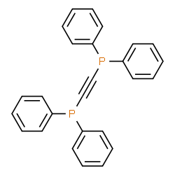 ChemSpider 2D Image | Bis(diphenylphosphino)ethyne | C26H20P2