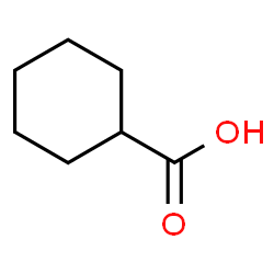 ChemSpider 2D Image | Cyclohexanecarboxylic acid | C7H12O2