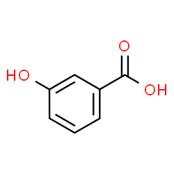 ChemSpider 2D Image | 3-Hydroxybenzoic acid | C7H6O3