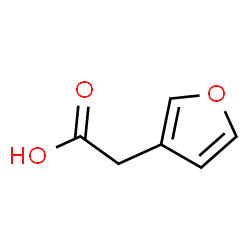 ChemSpider 2D Image | 3-Furylacetic acid | C6H6O3