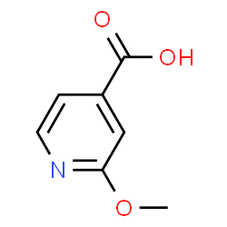 ChemSpider 2D Image | 2-Methoxyisonicotinic acid | C7H7NO3