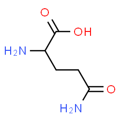 ChemSpider 2D Image | DL-Glutamine | C5H10N2O3
