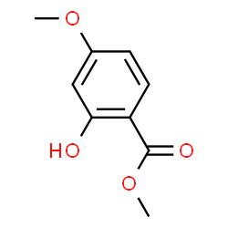 ChemSpider 2D Image | Methyl 4-Methoxysalicylate | C9H10O4