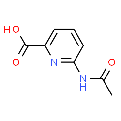 ChemSpider 2D Image | 6-Acetamidopicolinic acid | C8H8N2O3