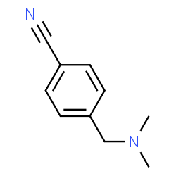 ChemSpider 2D Image | 4-(DIMETHYLAMINOMETHYL)BENZONITRILE | C10H12N2