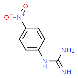 ChemSpider 2D Image | 1-(4-Nitrophenyl)guanidine | C7H8N4O2