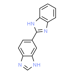ChemSpider 2D Image | 1H,1'H-2,5'-Bibenzimidazole | C14H10N4