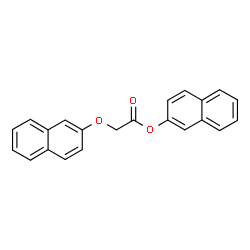 ChemSpider 2D Image | 2-Naphthyl (2-naphthyloxy)acetate | C22H16O3