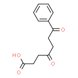 ChemSpider 2D Image | 4,7-Dioxo-7-phenylheptanoic acid | C13H14O4