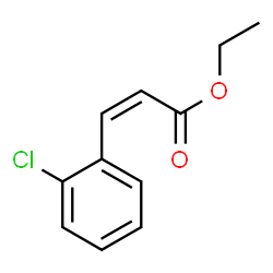 ChemSpider 2D Image | Ethyl (2Z)-3-(2-chlorophenyl)acrylate | C11H11ClO2
