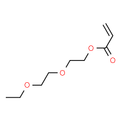 ChemSpider 2D Image | 2-(2-ethoxyethoxy)ethyl prop-2-enoate | C9H16O4