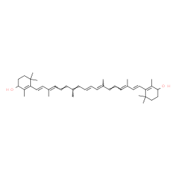 ChemSpider 2D Image | beta,beta-Carotene-4,4'-diol | C40H56O2