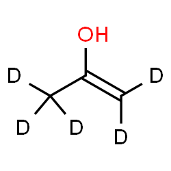 ChemSpider 2D Image | (~2~H_5_)-1-Propen-2-ol | C3HD5O