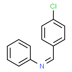 ChemSpider 2D Image | (Z)-1-(4-Chlorophenyl)-N-phenylmethanimine | C13H10ClN