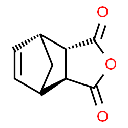 ChemSpider 2D Image | (1R,2S,6S,7S)-4-Oxatricyclo[5.2.1.0~2,6~]dec-8-ene-3,5-dione | C9H8O3
