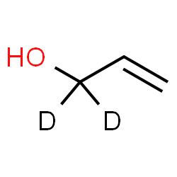 ChemSpider 2D Image | (1,1-~2~H_2_)-2-Propen-1-ol | C3H4D2O