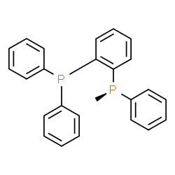ChemSpider 2D Image | (R)-[2-(Diphenylphosphino)phenyl](methyl)phenylphosphine | C25H22P2