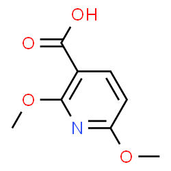 ChemSpider 2D Image | 2,6-Dimethoxynicotinicacid | C8H9NO4