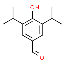 ChemSpider 2D Image | 4-Hydroxy-3,5-diisopropylbenzaldehyde | C13H18O2