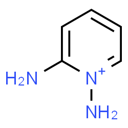 ChemSpider 2D Image | 1,2-Diaminopyridinium | C5H8N3