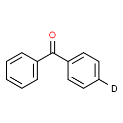 ChemSpider 2D Image | Phenyl[(4-~2~H)phenyl]methanone | C13H9DO