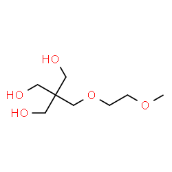 ChemSpider 2D Image | 2-(Hydroxymethyl)-2-[(2-methoxyethoxy)methyl]-1,3-propanediol | C8H18O5