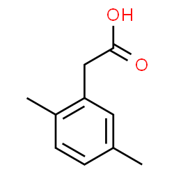 ChemSpider 2D Image | 2,5-Dimethylbenzeneacetic acid | C10H12O2