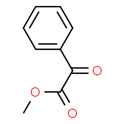 ChemSpider 2D Image | Methyl phenylglyoxylate | C9H8O3
