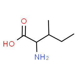 ChemSpider 2D Image | DL-Isoleucine | C6H13NO2
