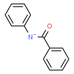 ChemSpider 2D Image | Benzoyl(phenyl)azanide | C13H10NO